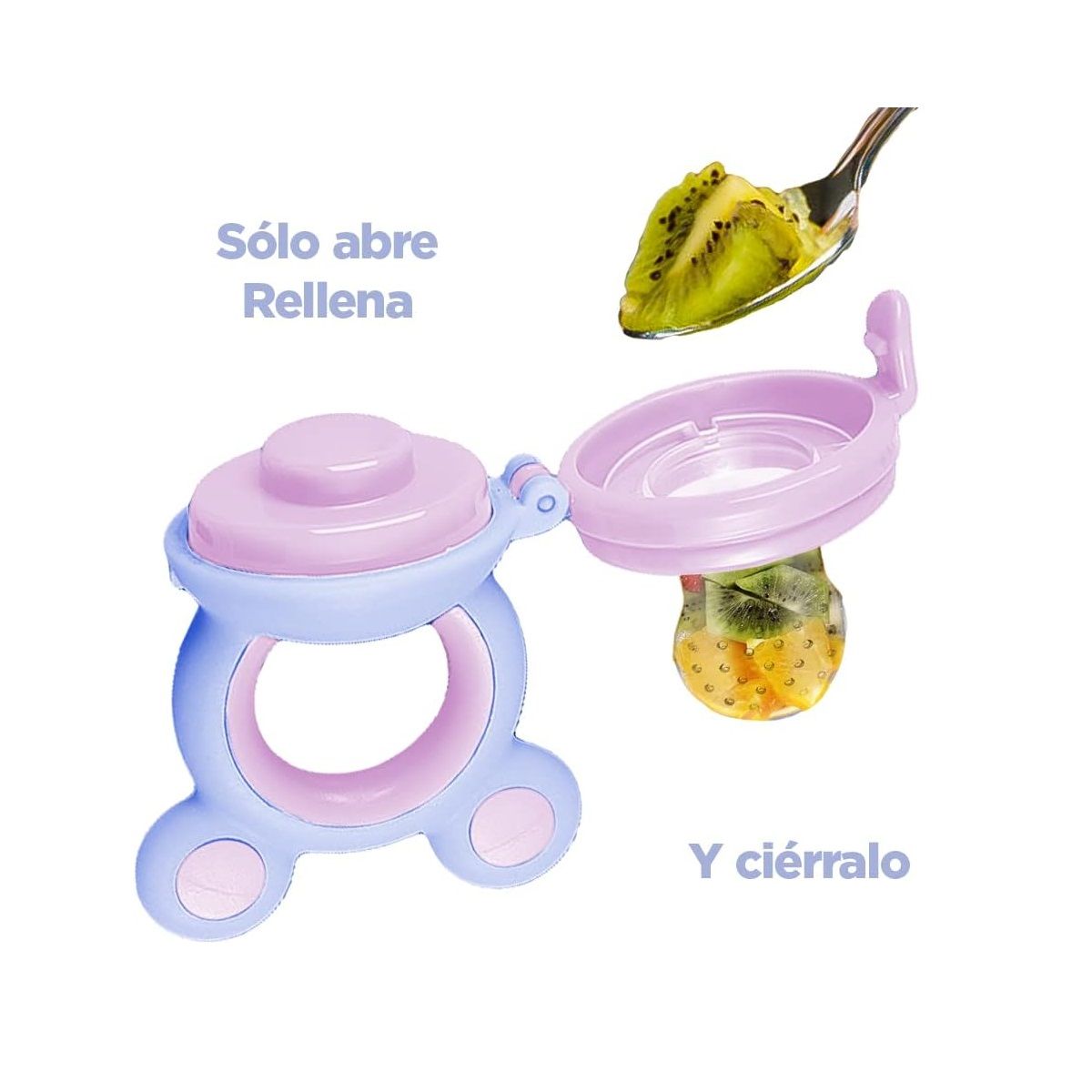 MUNDO BEBE - Chupo Silicona Para Fruta Bebé Niña - Niño