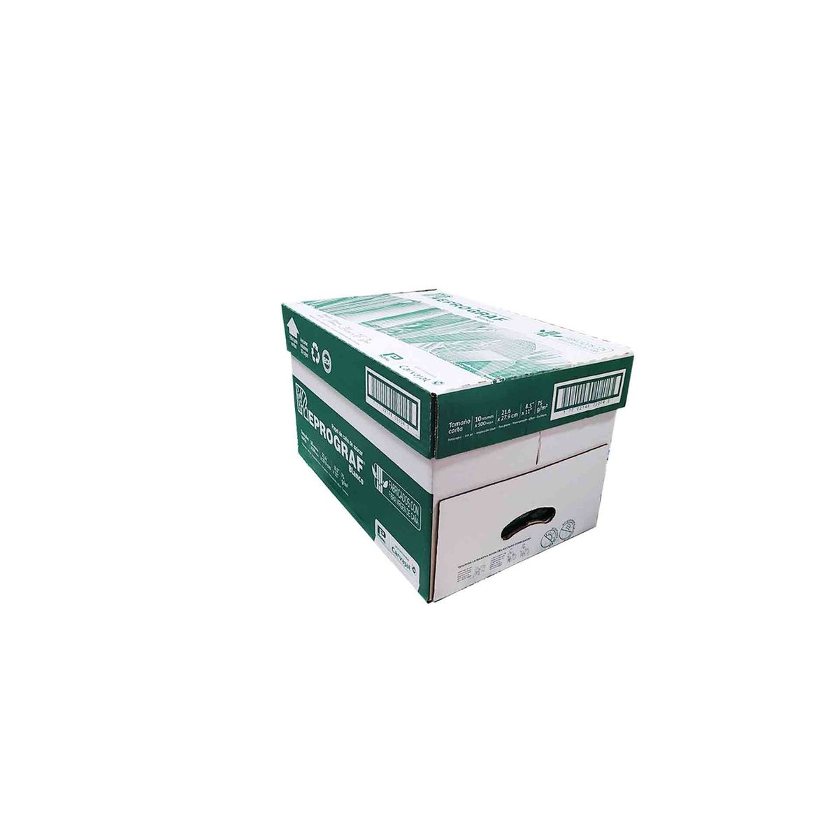 REPROGRAF - CAJA DE PAPEL REPROGRAF CARTA X 10 RESMAS BLANCO 75GR