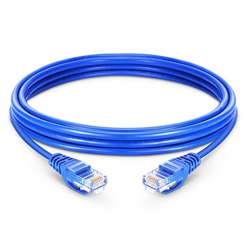 SEISA - Cable De Red CAT 5e De 2 Mts Color Azul