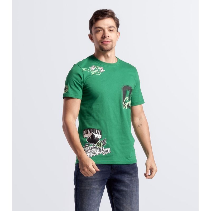 GROGGY - Camiseta Para Hombre Slim Groggy