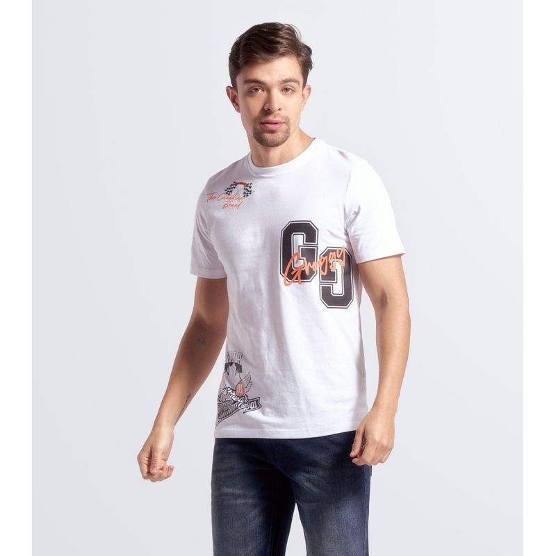 GROGGY - Camiseta Para Hombre Slim Groggy