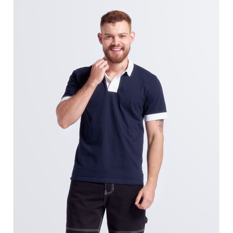 TYPER - Polo Para Hombre Combinado Typer