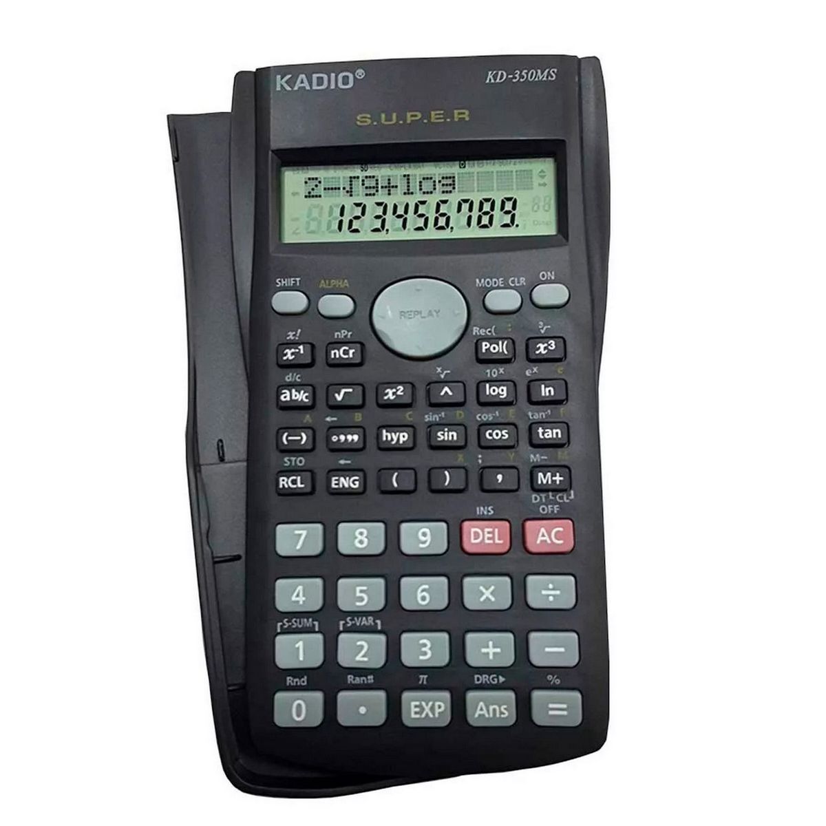 KADIO - Calculadora Cientifica Completa Kadio + Baterias Kd350ms