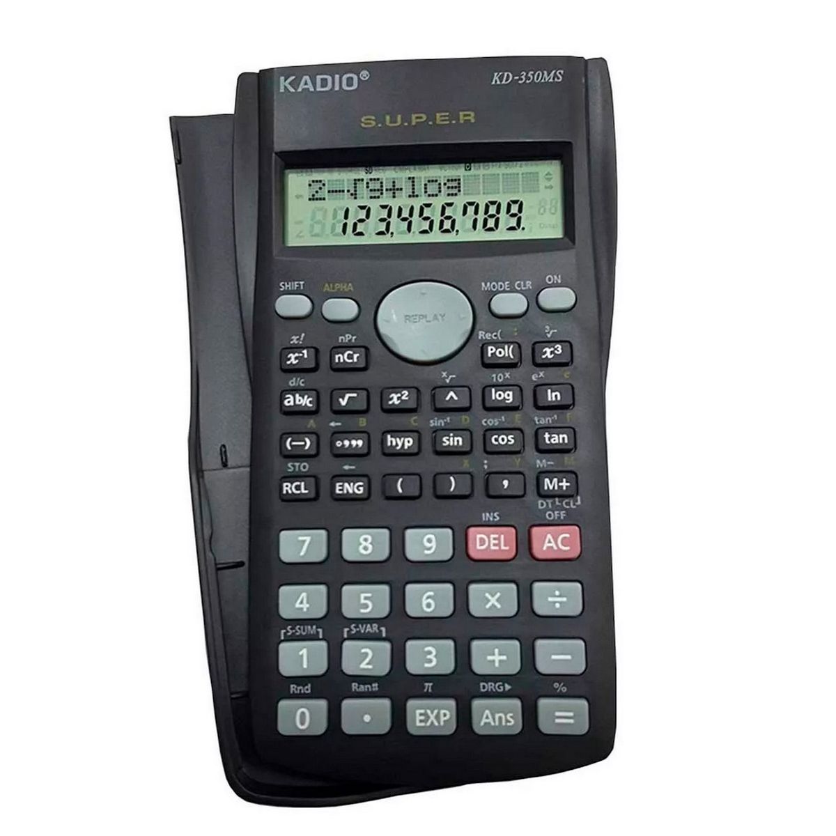 KADIO - Calculadora Cientifica Completa Kadio + Baterias Kd350ms