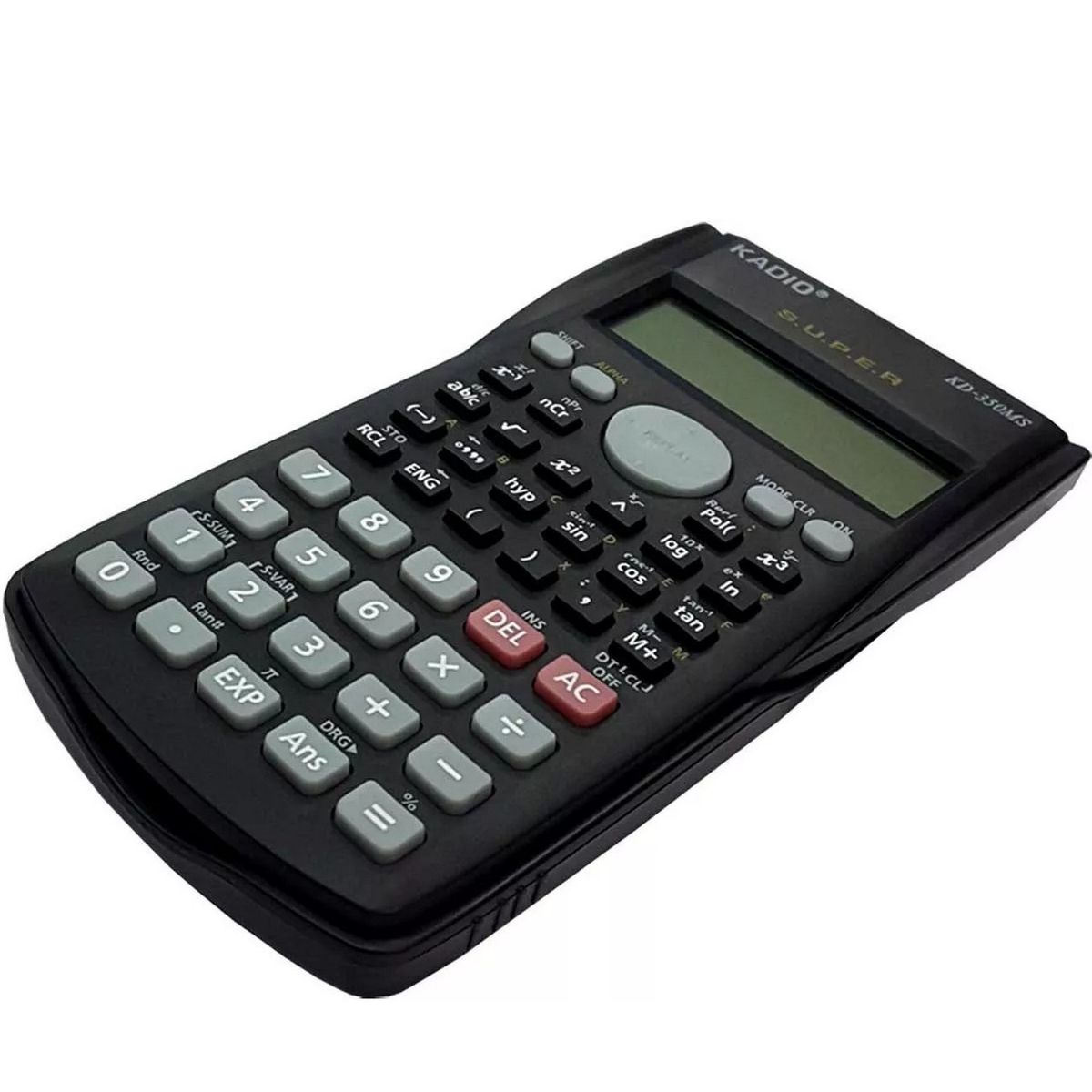 KADIO - Calculadora Cientifica Completa Kadio + Baterias Kd350ms