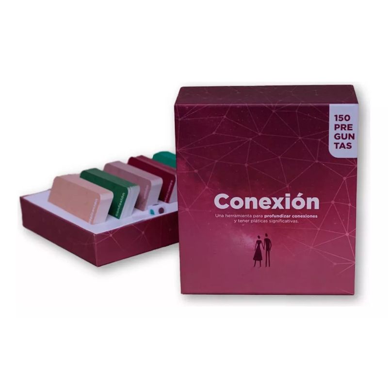 GENERICO - Juego de mesa Conexión 150 preguntas conectar pareja o cita