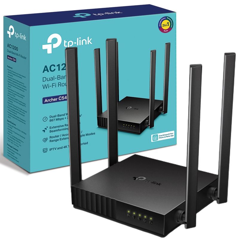 TP LINK - ROUTER INALAMBRICO BANDA DUAL ARCHER C50 TP- LINK