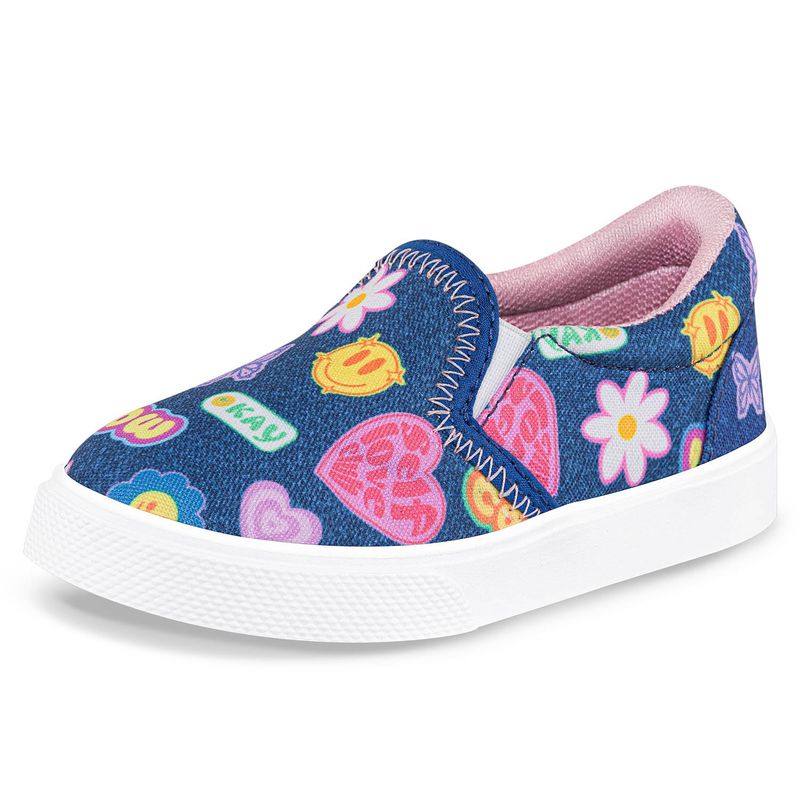 LOS GOMOSOS - Tenis Casuales Vortex Azul para Niña Los Gomosos