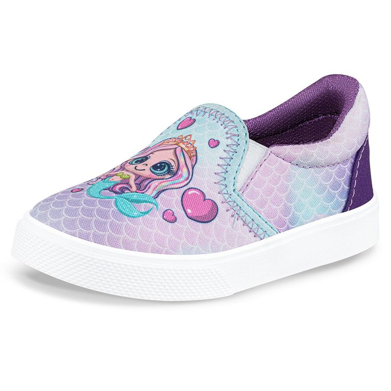LOS GOMOSOS - Tenis Casuales Vortex Lila para Niña Los Gomosos