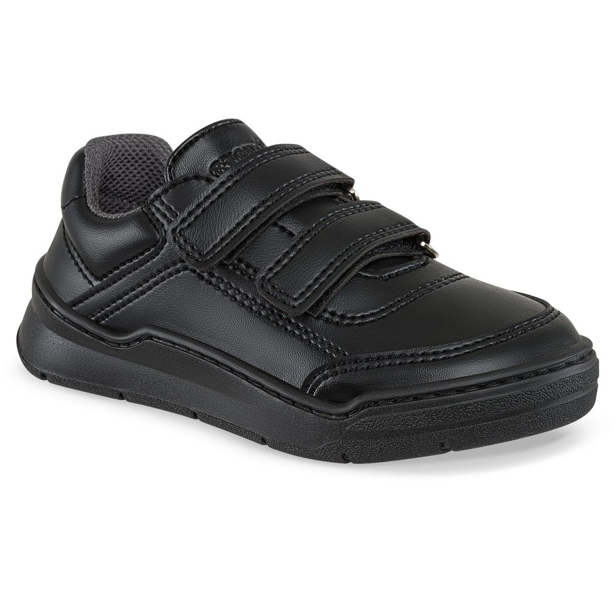 CROYDON - Tenis Colegio Roblo Velcro Negro Croydon para Niño y Niña