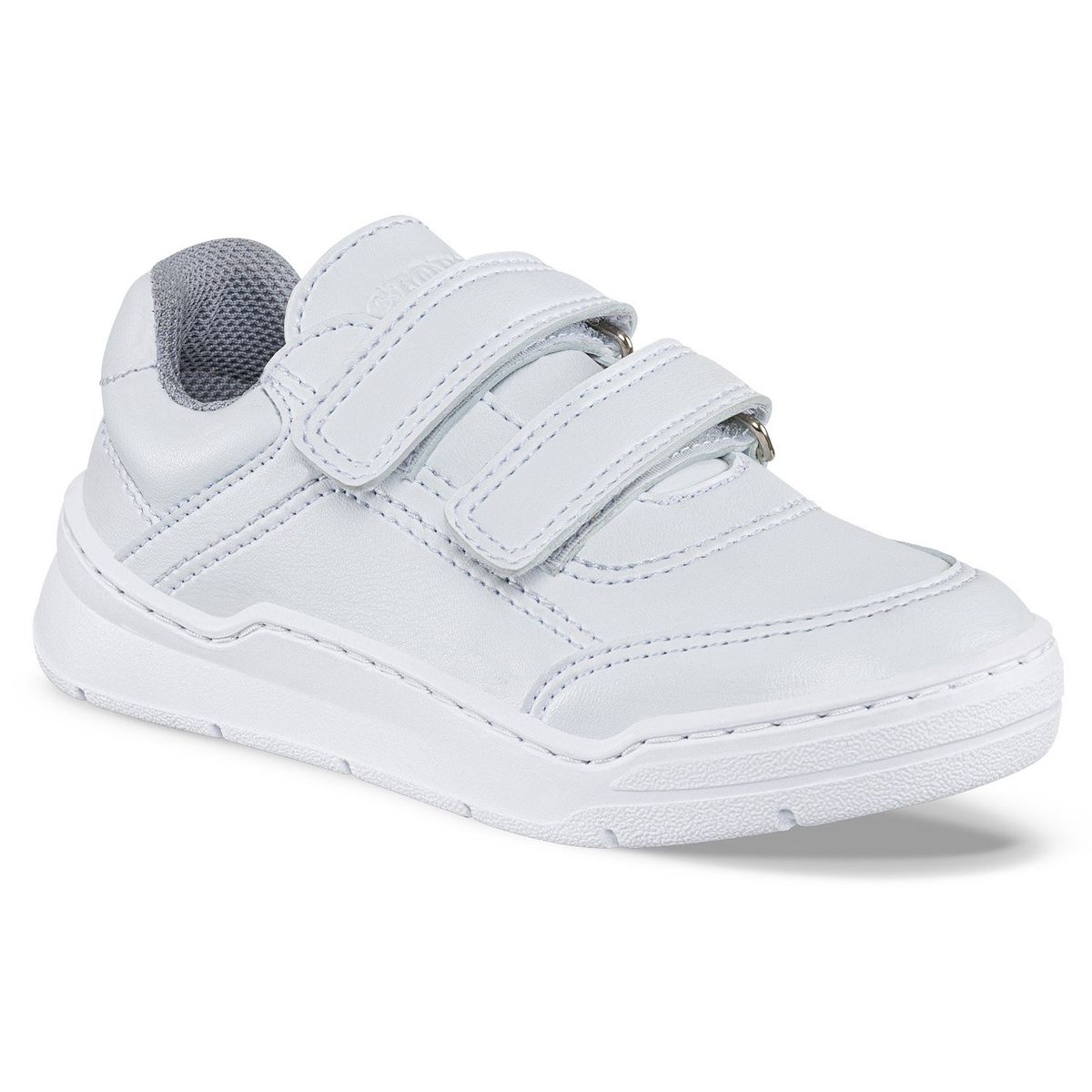 CROYDON - Tenis Colegio Roblo Velcro Blanco para Niño y Niña Croydon