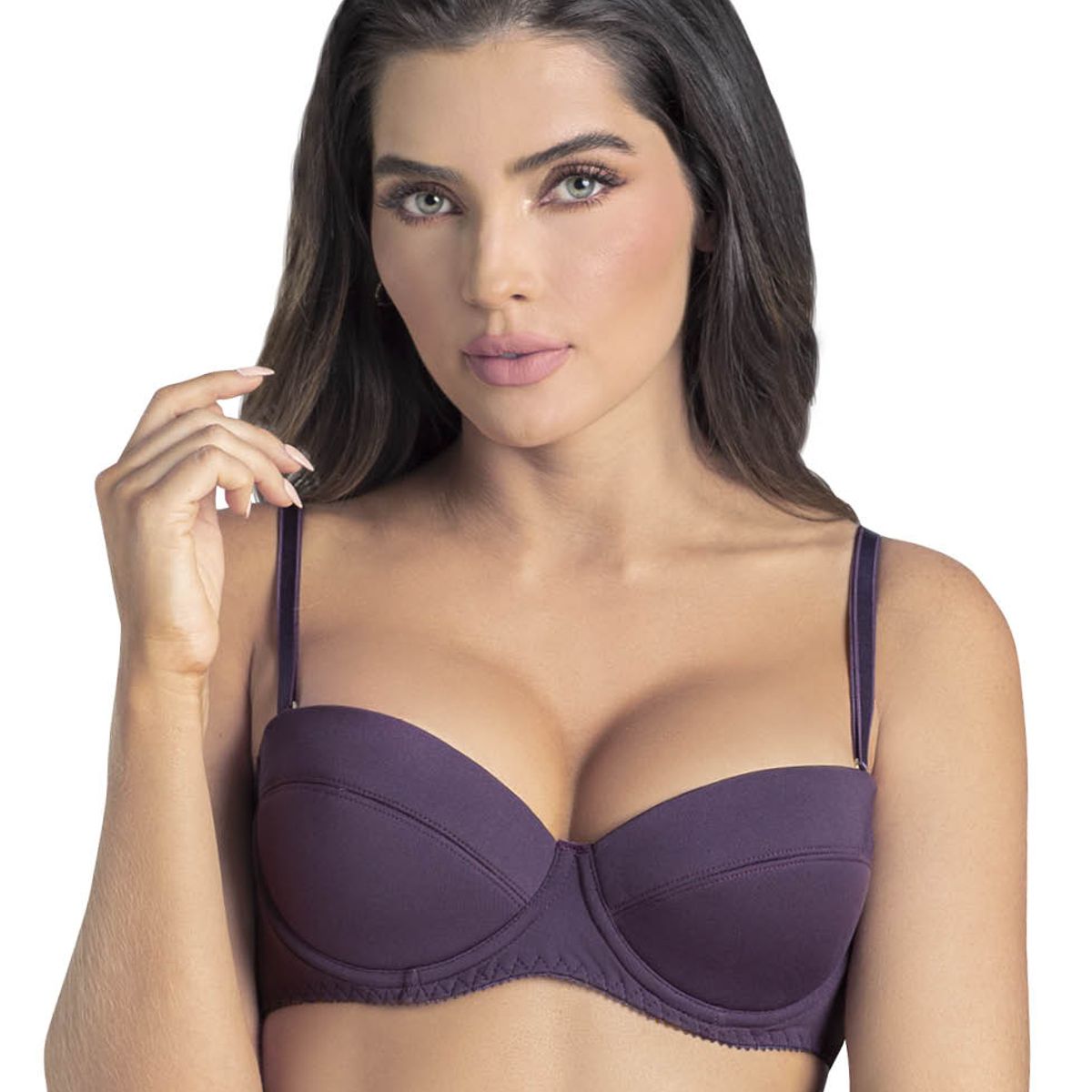 FORMAS INTIMAS - Brasier Mujer Berenjena Fi 83934