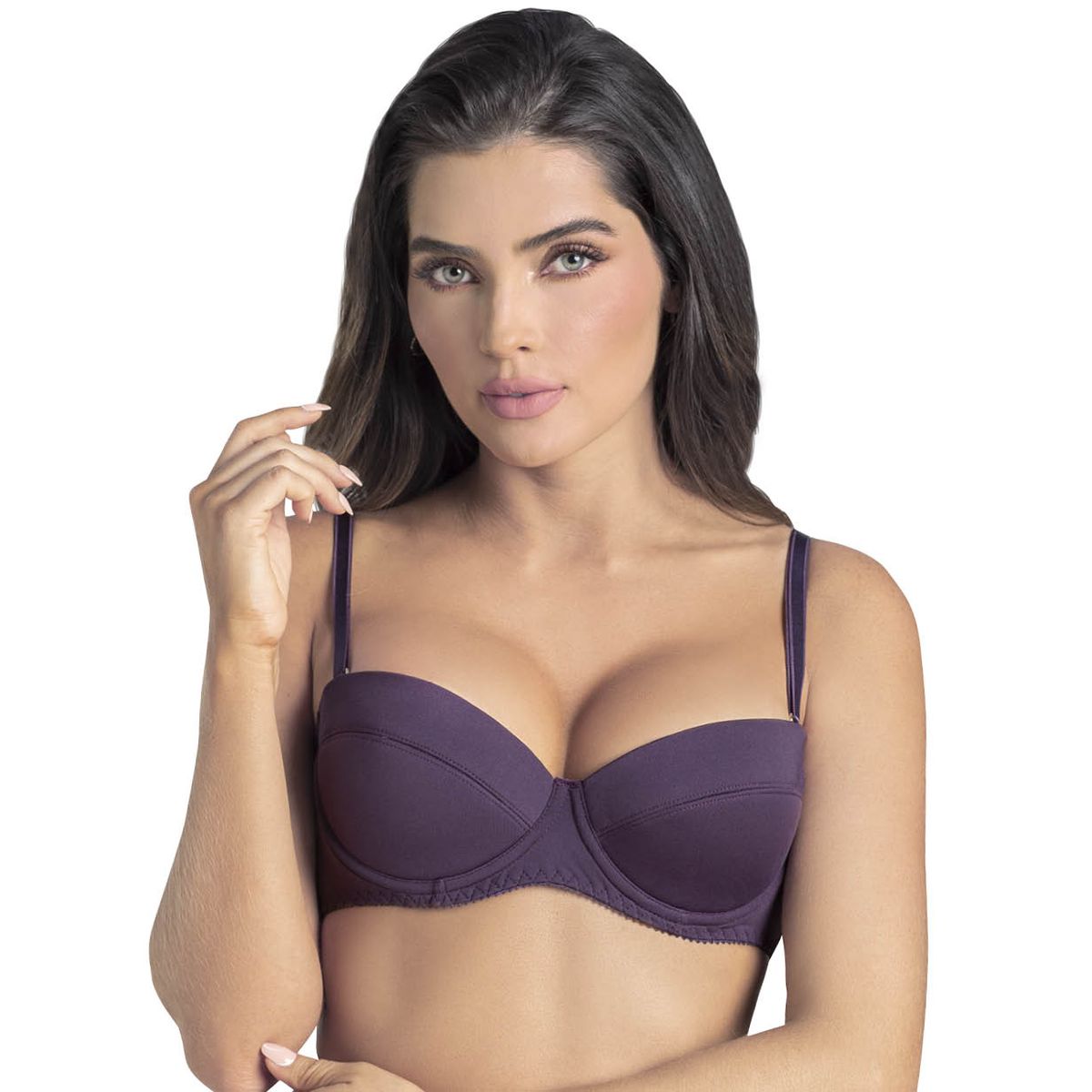 FORMAS INTIMAS - Brasier Mujer Berenjena Fi 83934