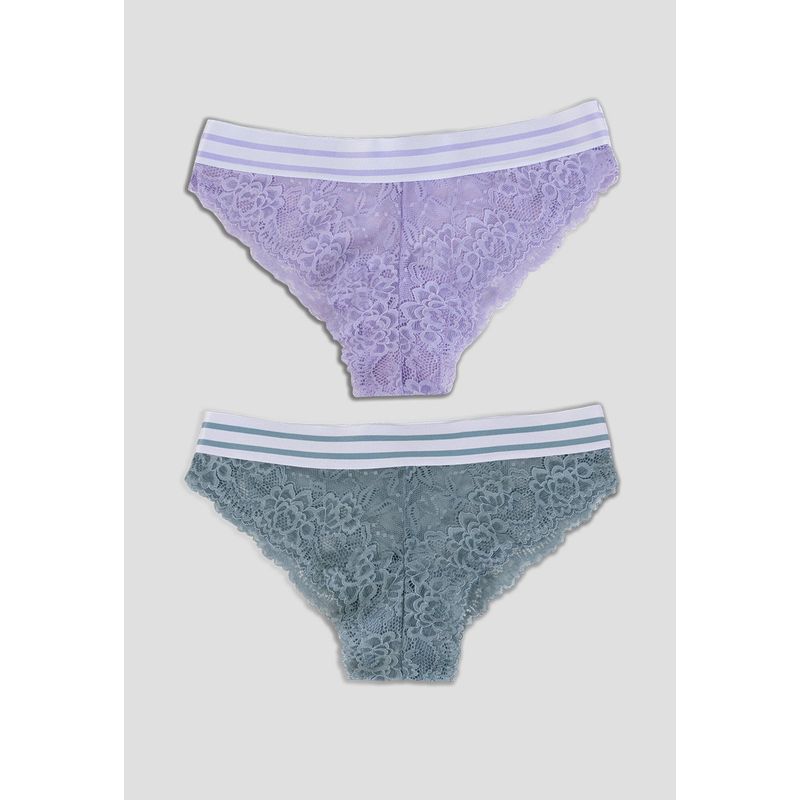FORMAS INTIMAS - Cachetero Paq X2 Mujer Multicolor Fi 103024