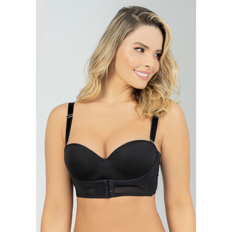 FORMAS INTIMAS - Brasier Mujer Negro Fi 103039