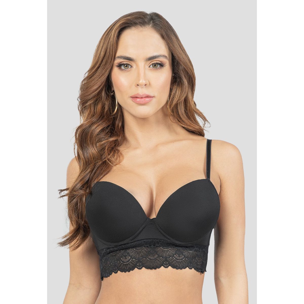 FORMAS INTIMAS - Brasier Mujer Negro Fi 103033