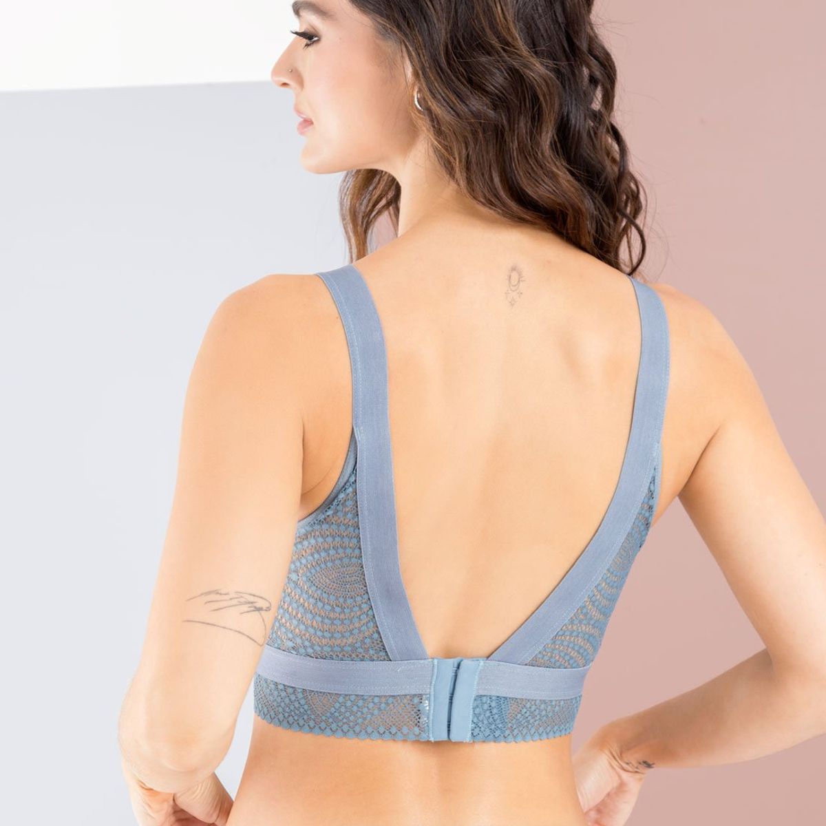 FORMAS INTIMAS - Brasier Mujer Azul Acero Fi 103904