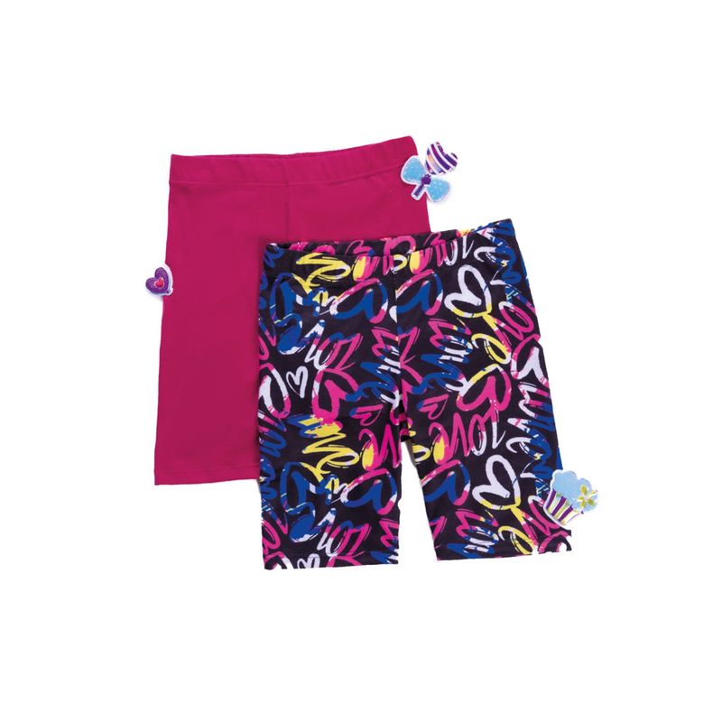 MARKETING PERSONAL - Ciclista Paq X2 Infantil Femenino Multicolor Mp 3797