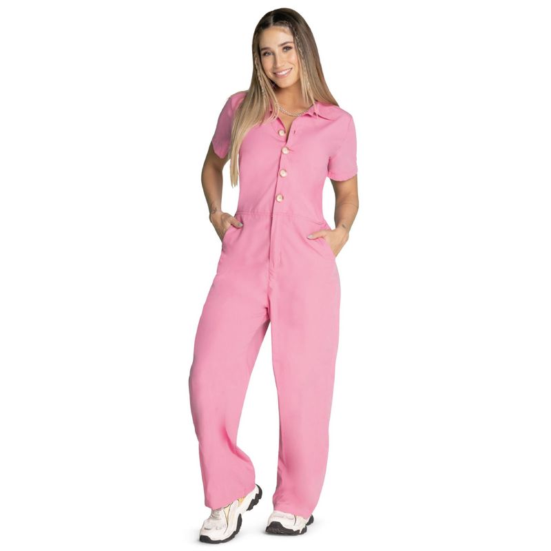 ATYPICAL - Enterizo Largo Mujer Rosa Atypical 4554