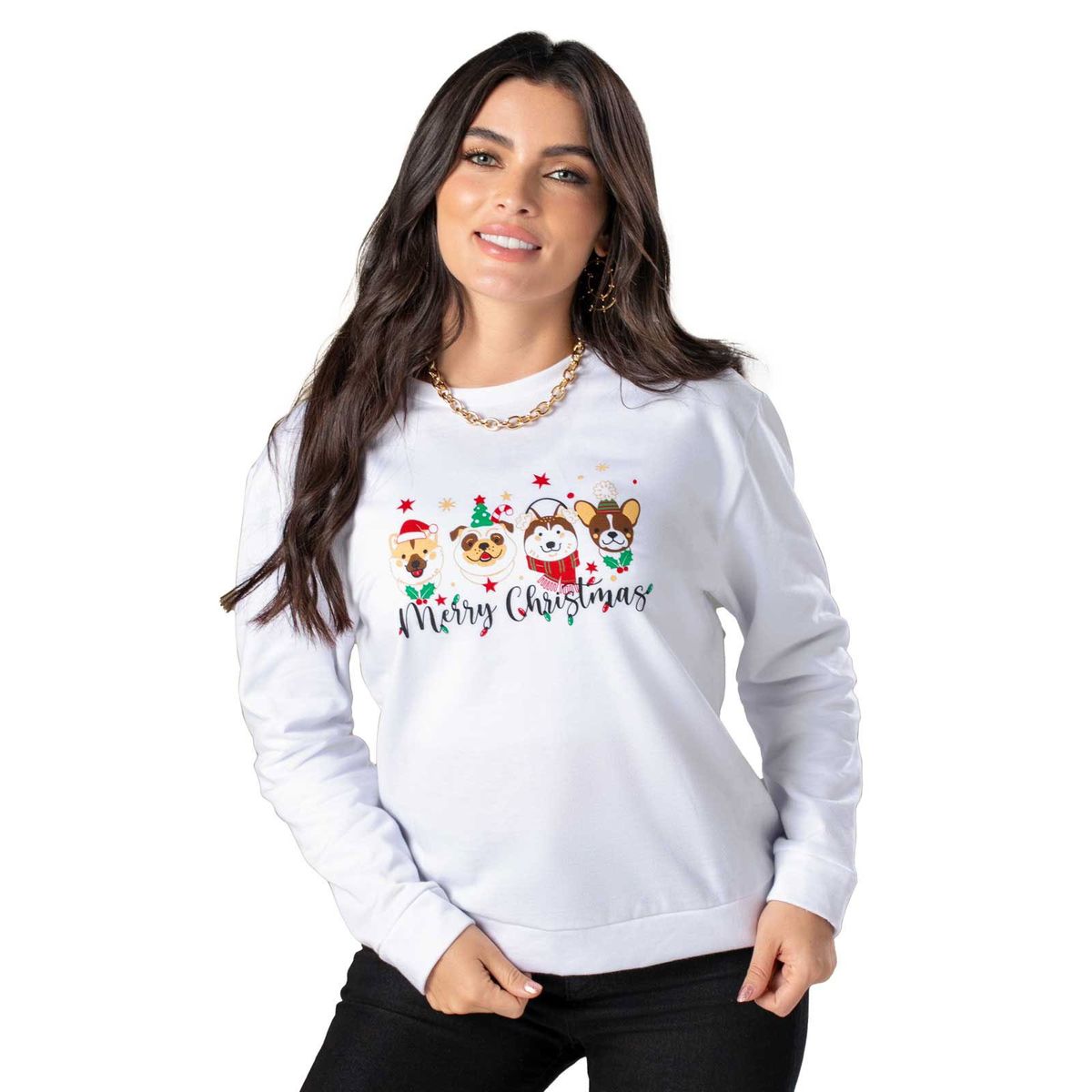 MARKETING PERSONAL - Buzo Mujer Blanco Mp 3133