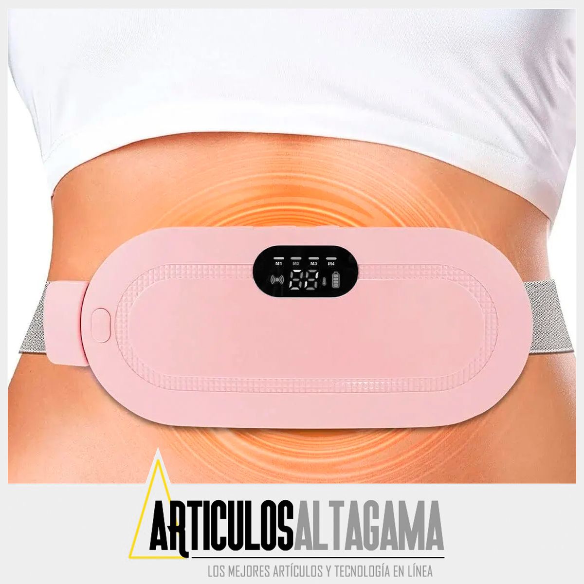 GENERICO - Cinturón Almohadilla De Calor Alivia Cólicos Menstruales