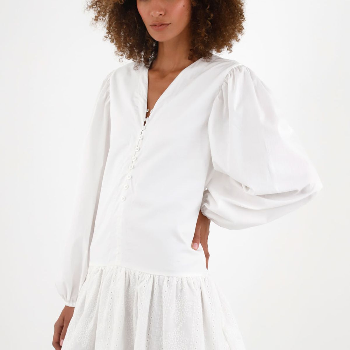 TENNIS - Vestido blanco corto para mujer