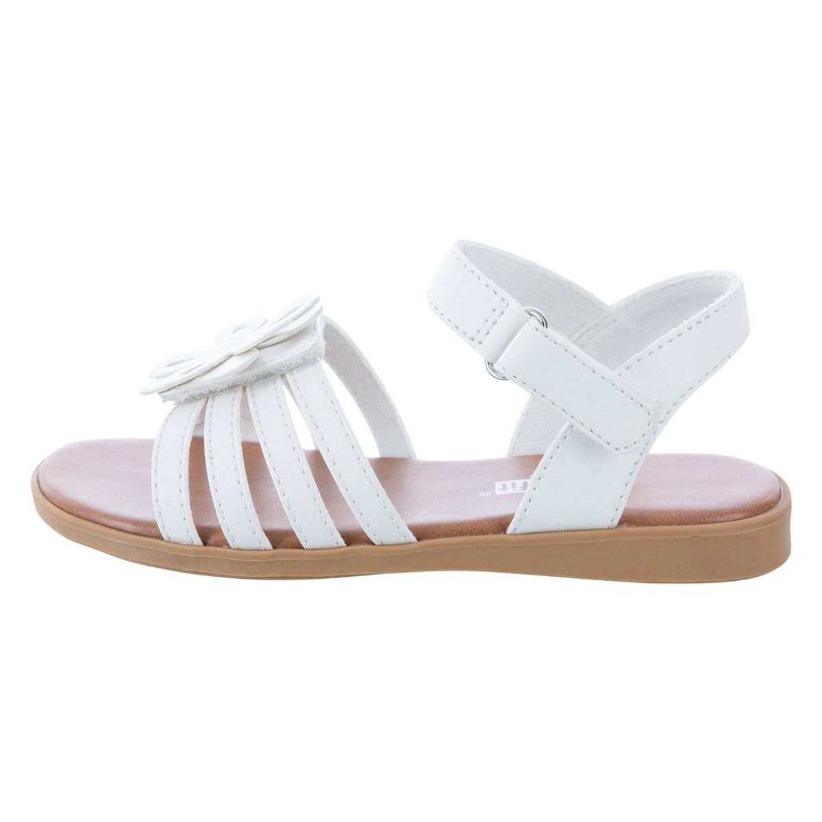 SMART FIT - Sandalias Mila Floral Para Niñas Pequeñas Smartfit Payless Blanco