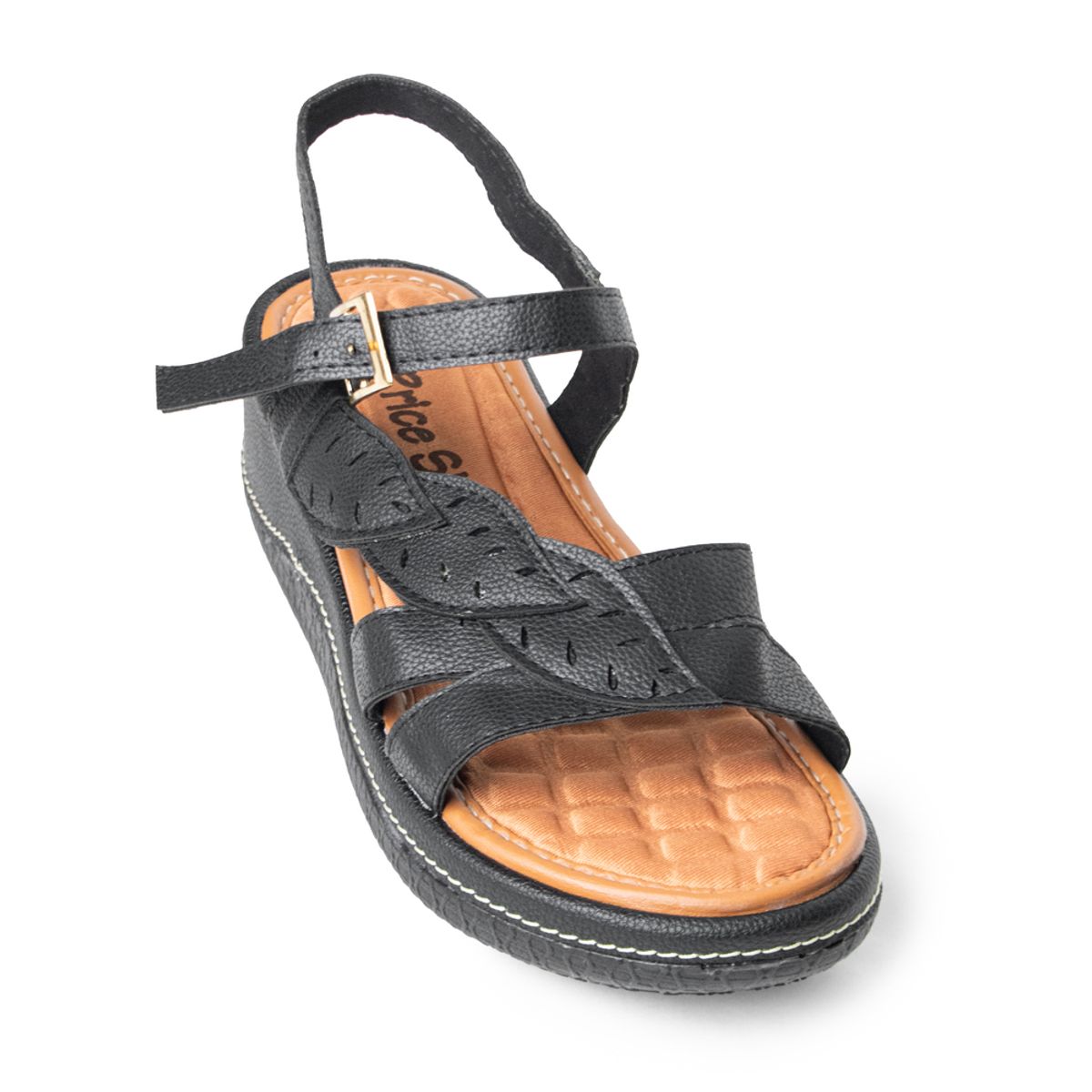 PRICE SHOES - Price Shoes Sandalia Confort Para Mujer 6925285NEGRO