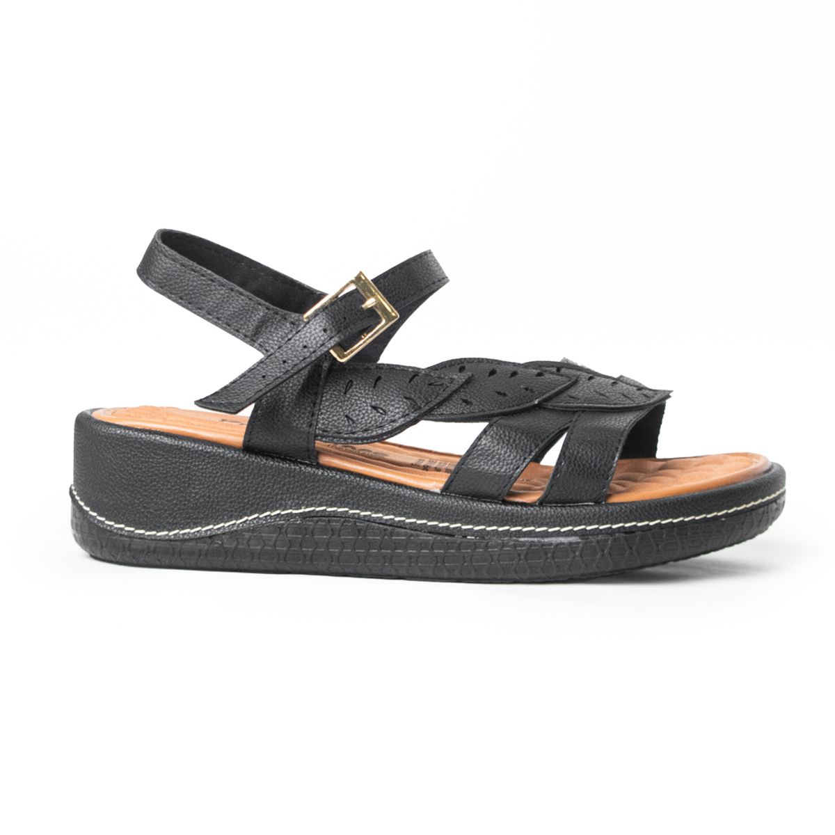 PRICE SHOES - Price Shoes Sandalia Confort Para Mujer 6925285NEGRO