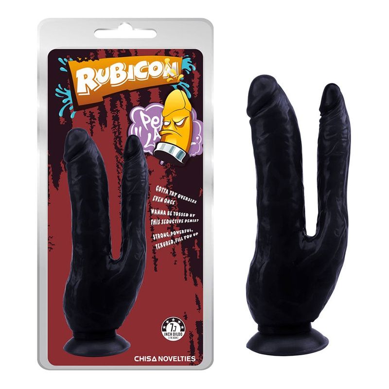 GENERICO - Dildo Dark Magic Dual 20 cm Black