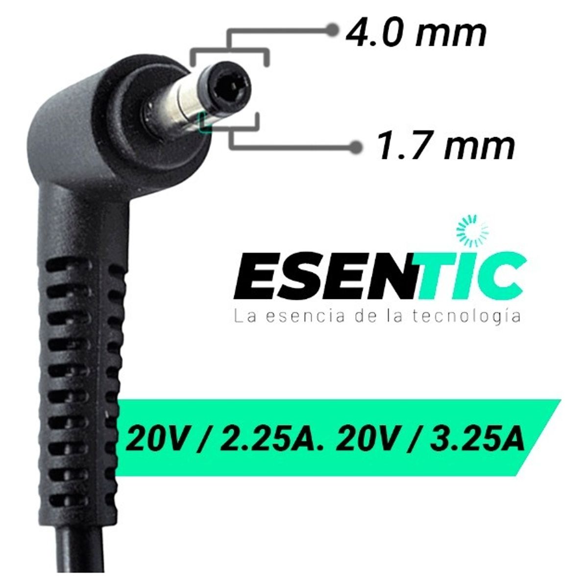 JALTECH - Cargador Premium Para Lenovo Ideapad S145-14ast 20v 2.25A