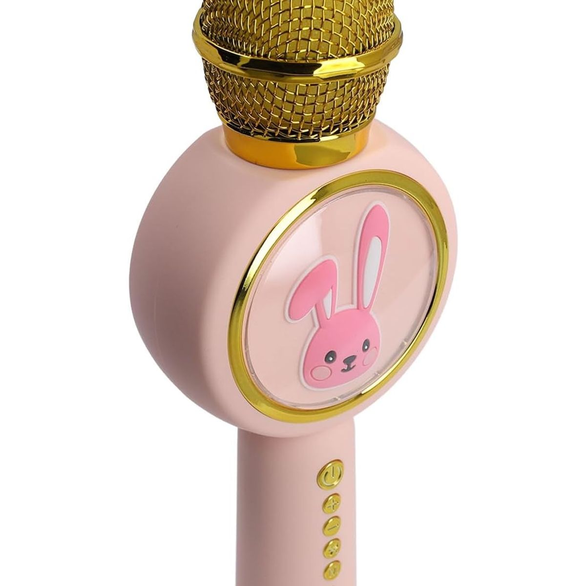 GENERICO - Micrófono Karaoke Para Niños De Conejo Rosado