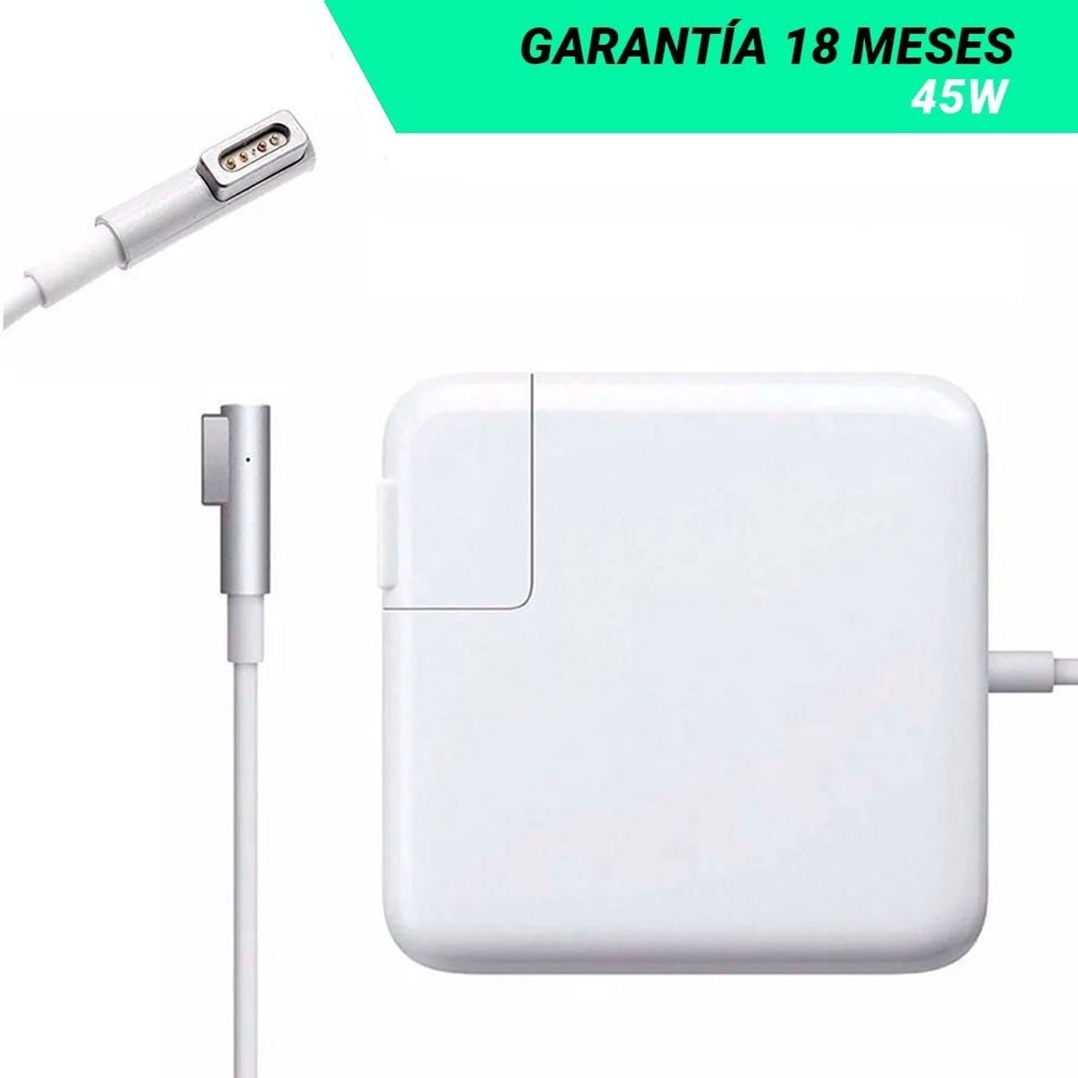 JALTECH - Cargador Para Macbook Air 11  A1370 45w Genérico Premium