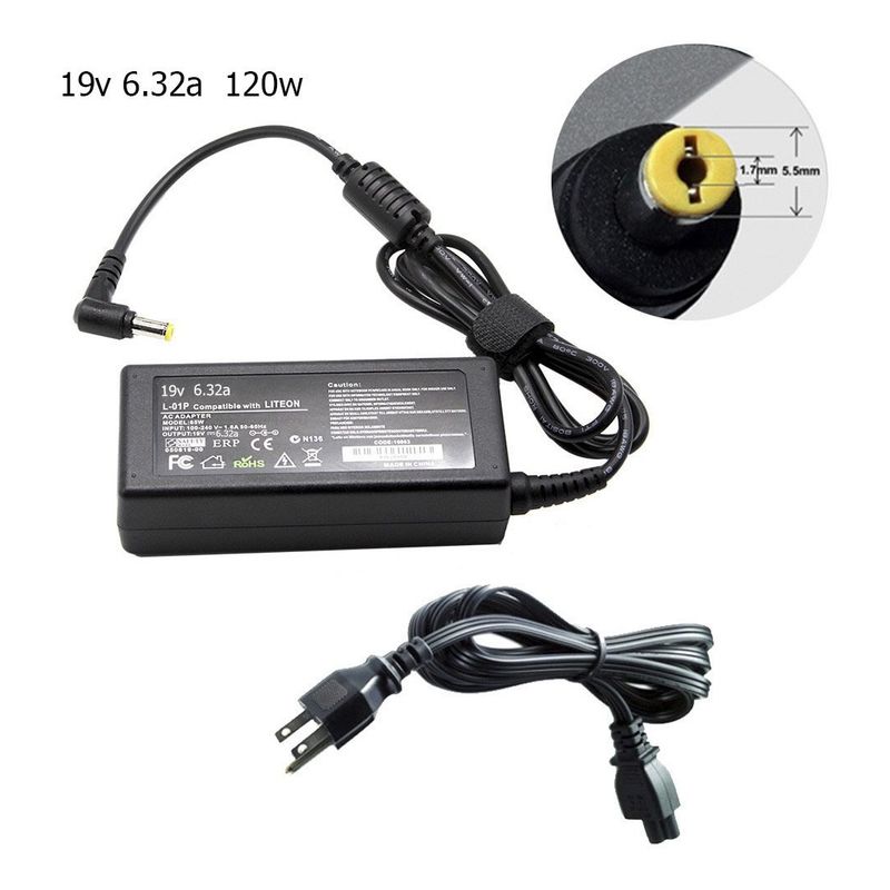 GENERICO - Cargador Para Acer Aspire V3-771g Series 19v 6.32a 120w