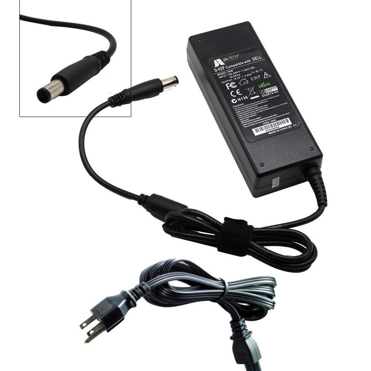 GENERICO - Cargador Para Dell Inspiron 14 N4020 N4030 N4050