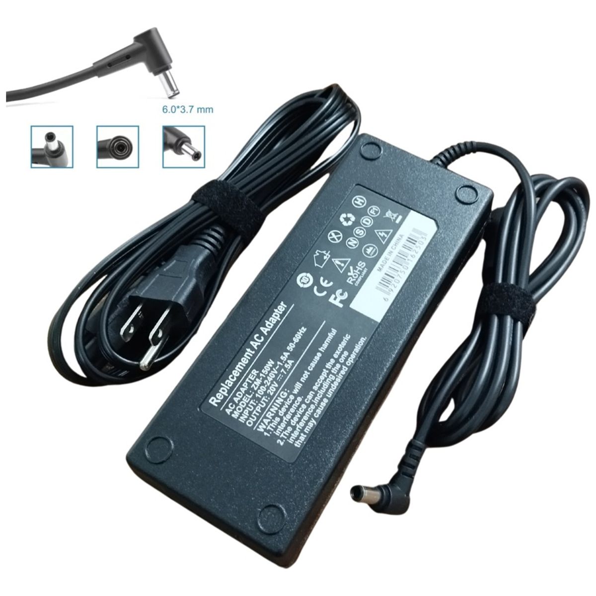 JALTECH - Cargador Para Asus Tuf Rog Fx505 20v 7.5a 150w