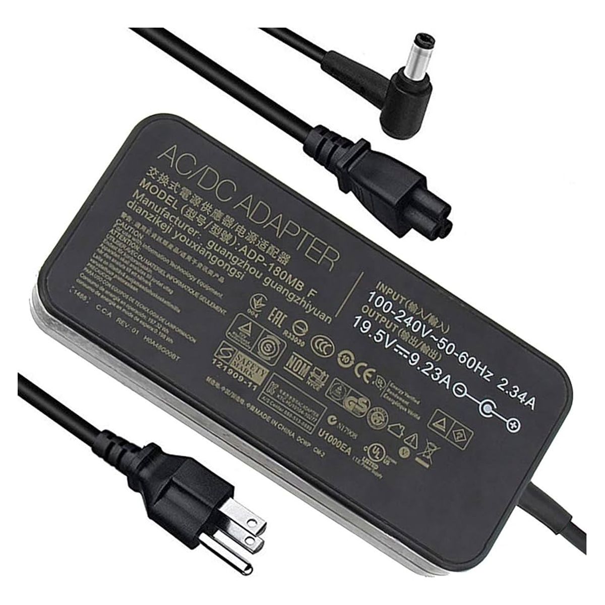 JALTECH - Cargador Para Asus Todo En Uno Et2400 19.5V 9.5A 185w