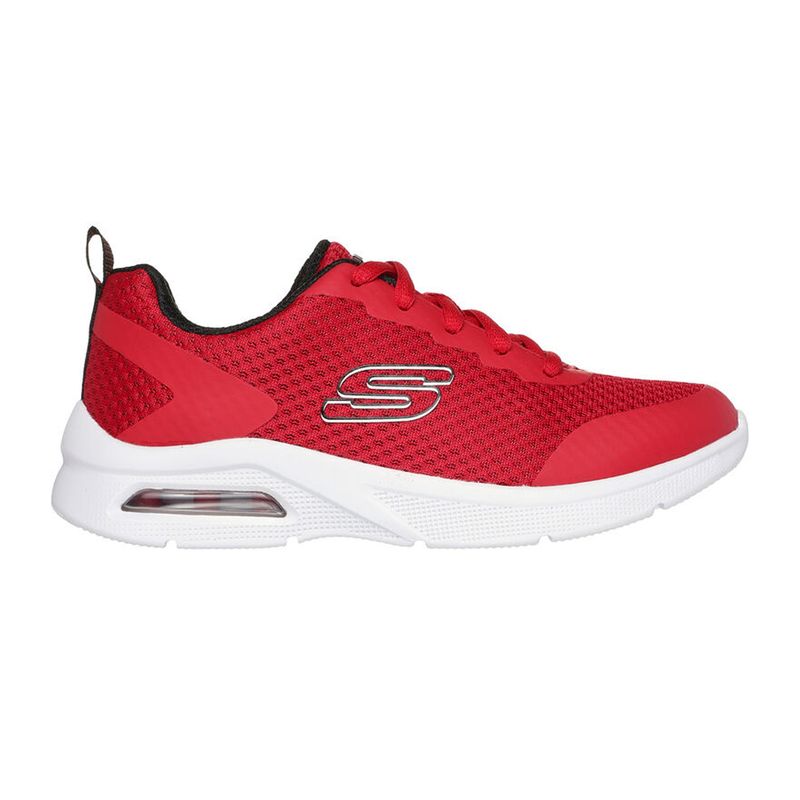 SKECHERS - TENIS SKECHERS ROJO PARA NIÑO SK MICROSPEC MAX KAPTIX RED 403819LRED