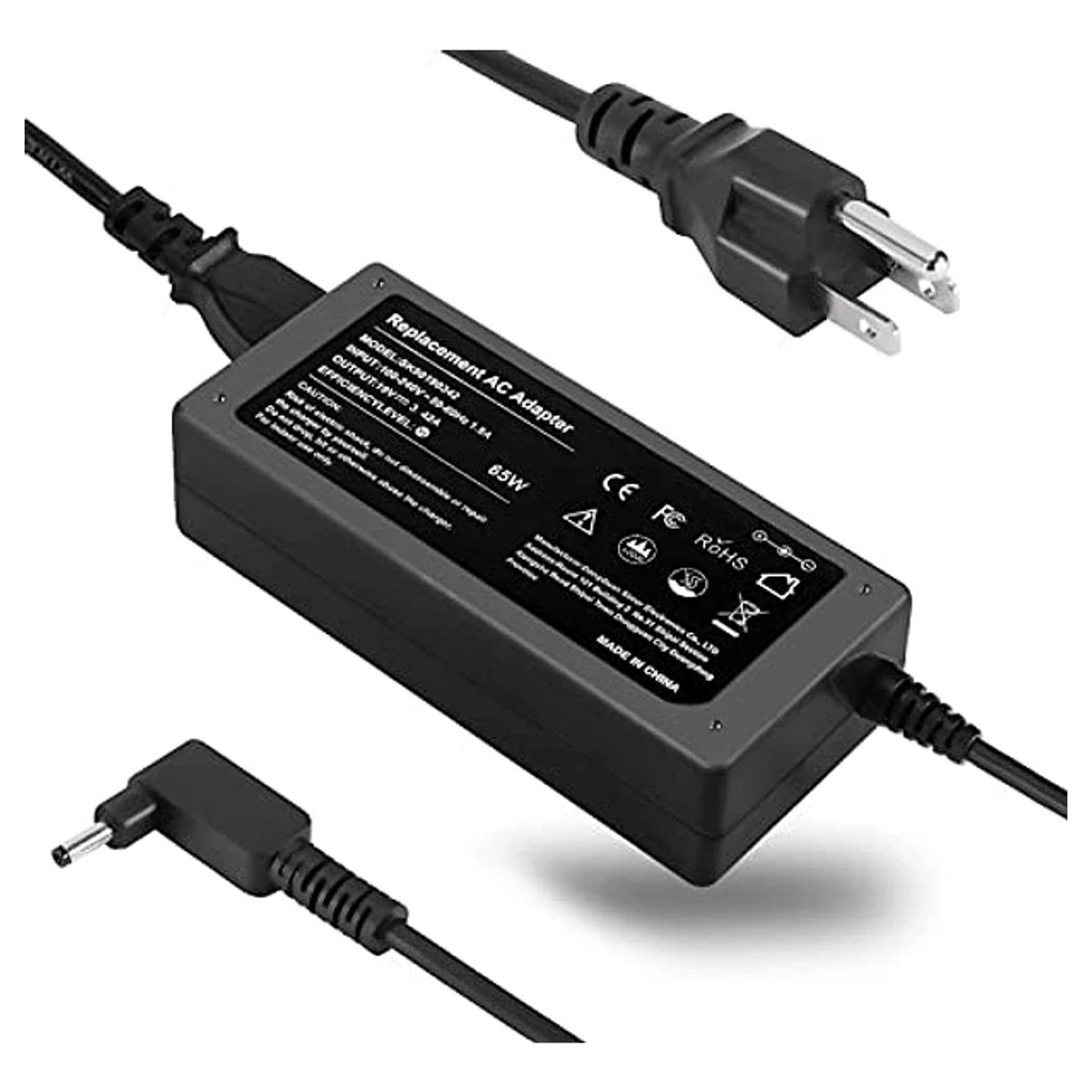 GENERICO - Cargador Para Acer Acer A315-55 19v 3.42A