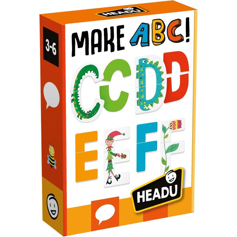 JUGANDO Y EDUCANDO - Rompecabezas Educativo Para Aprender Abecedario Para Niños