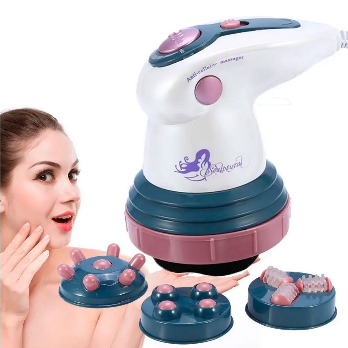 GENERICO - Masajeador Eléctrico Corporal Con Infrarrojo Reduce Tonifica