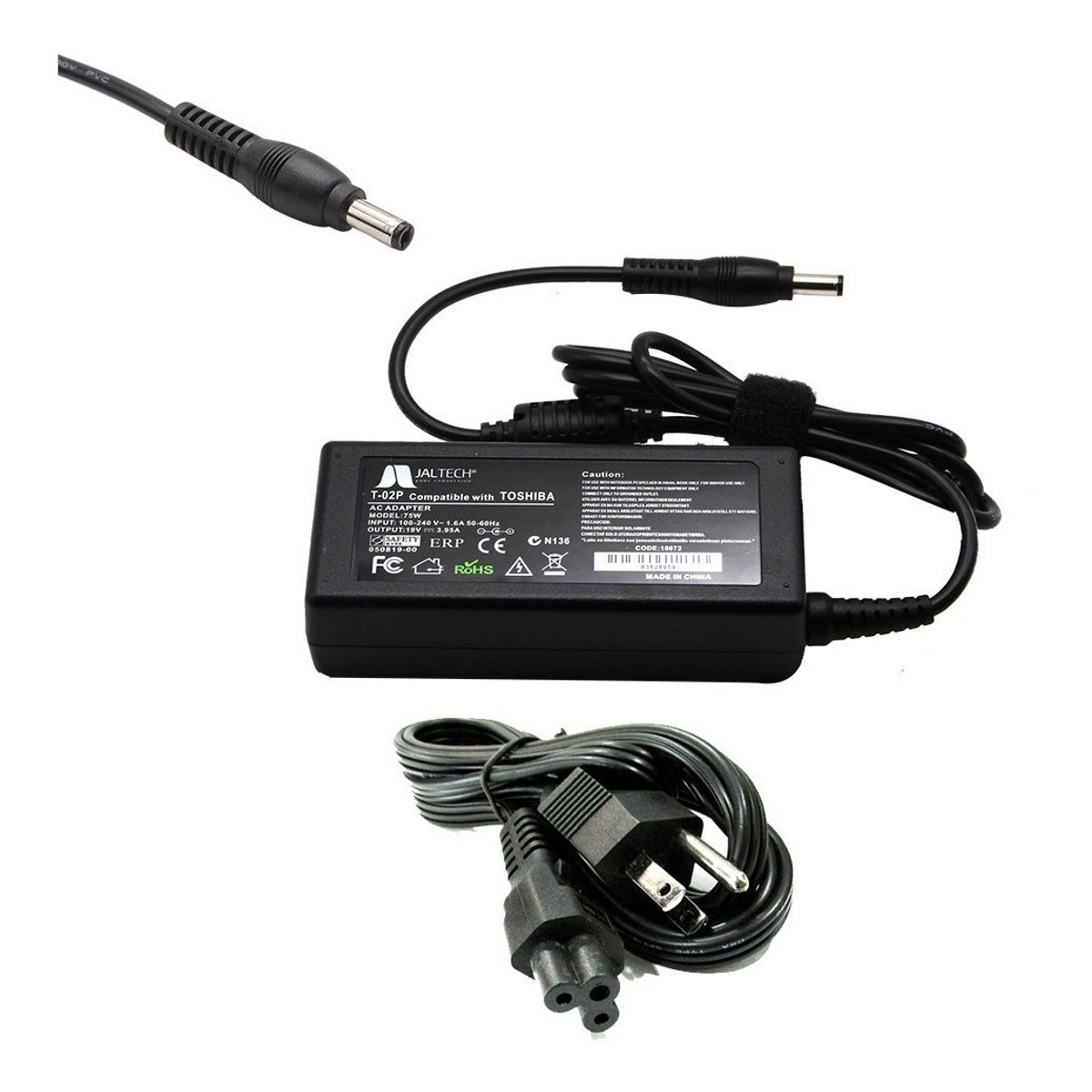 JALTECH - Cargador Toshiba Satellite L305 L305d L355d C655d