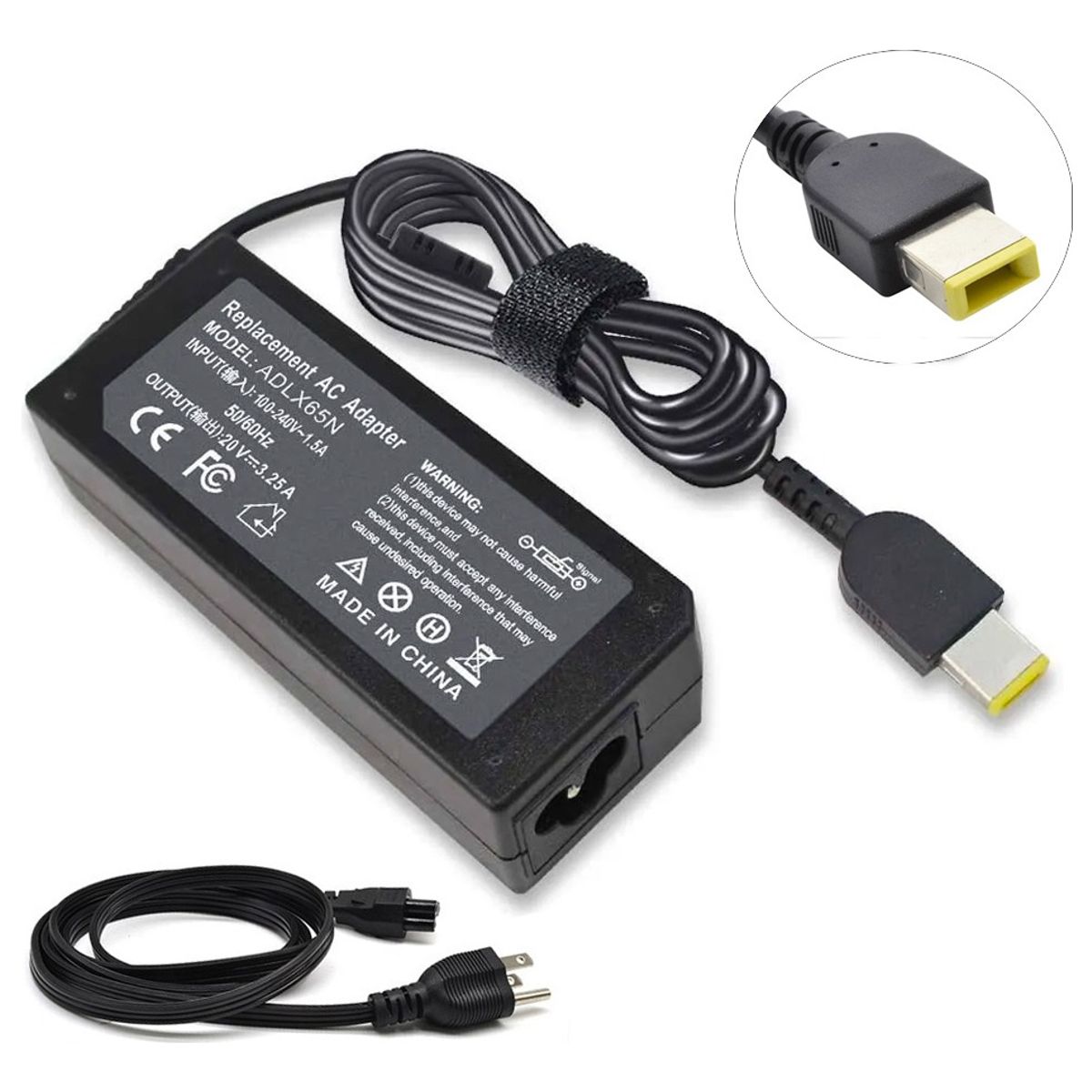 GENERICO - Cargador Lenovo Z50-70 20v 3.25a 65w