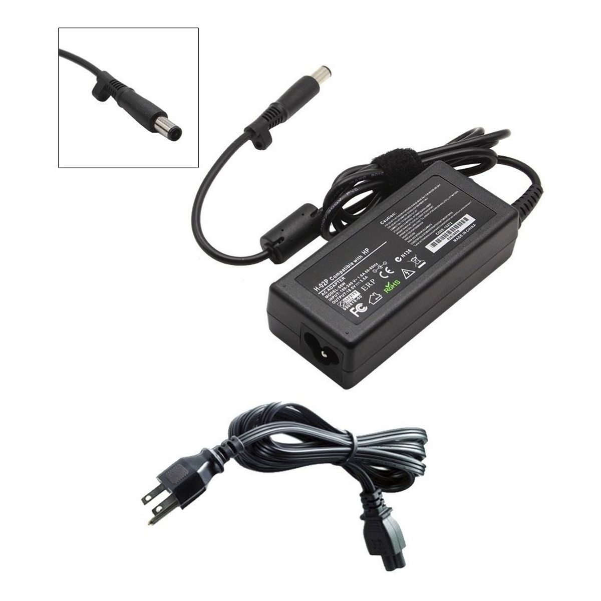 GENERICO - Cargador Para Hp Compaq Presario Cq60 Series 18.5v 3.5a 65w