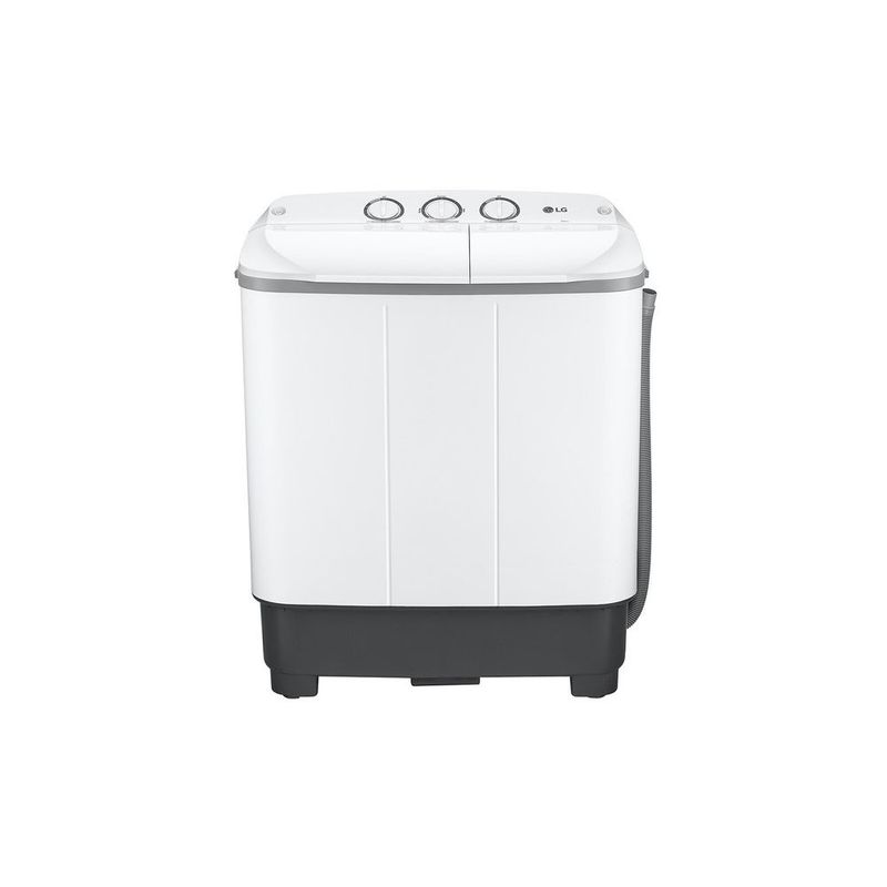LG - Lavadora Semiautomática LG WP8WMR 8kg  Carga Superior  Blanca  Compacta y Funcional