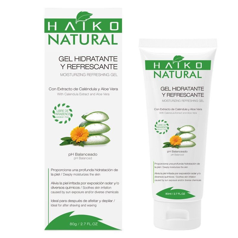 HAIKO NATURAL - Gel hidratante y refrescante con caléndula y aloe x 80 ml- haiko natural