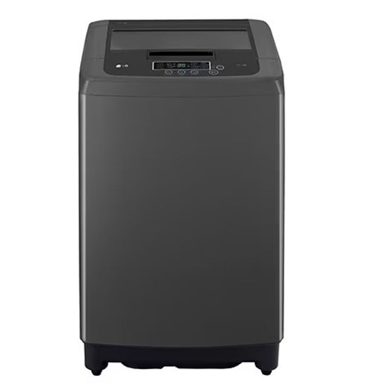 LG - Lavadora LG Carga Superior 13Kg 28 lbs TurboDrum  Negra - Potente y Eficiente