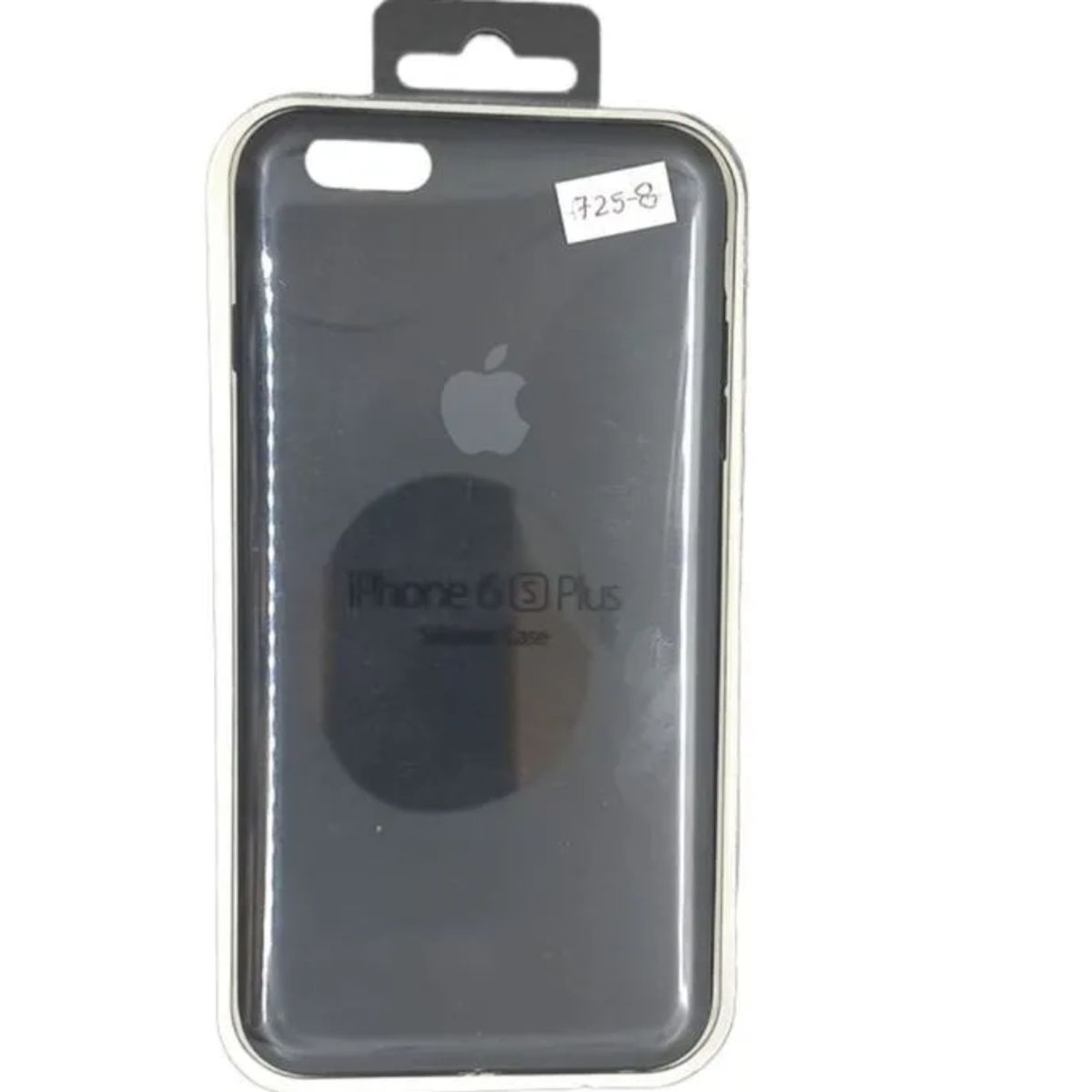 GENERICO - Forro Silicone Case compatible con Iphone 6s Plus Negro