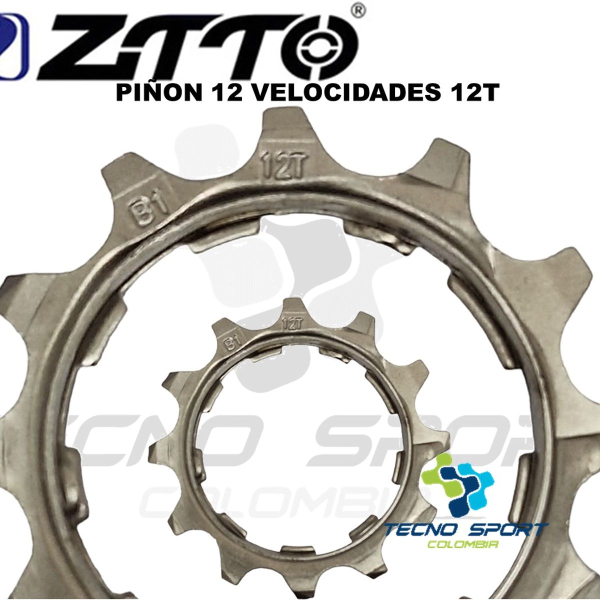 GENERICO - Piñon Cassette Bicicleta 12v 12 Dientes Individual Tipo Hg