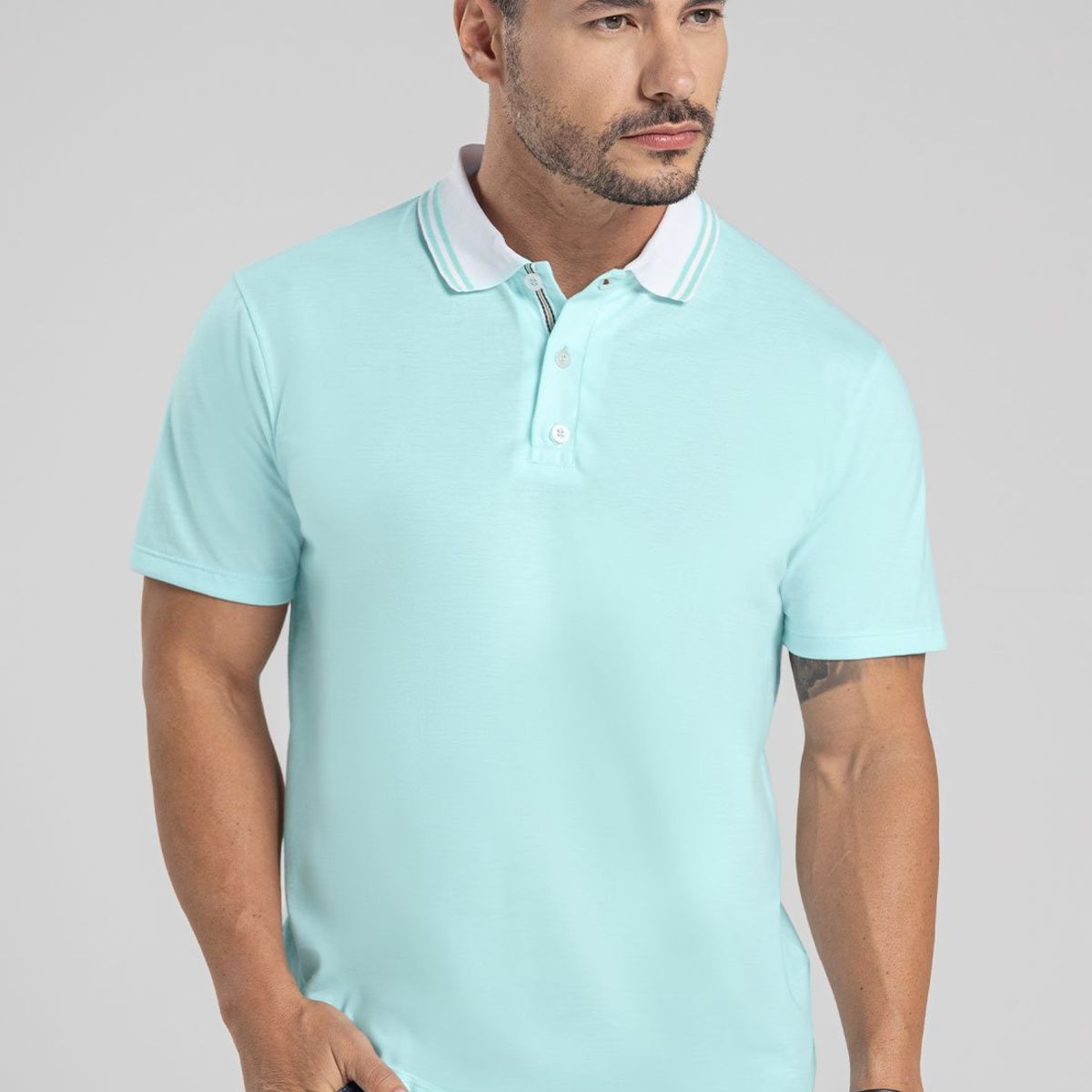 MARKETING PERSONAL - Polo Hombre Cristal Mp 7098